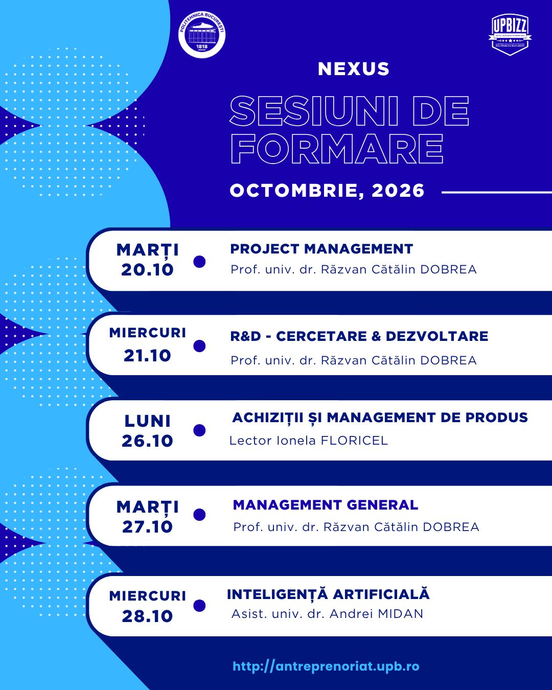 Sesiune de formare 2026